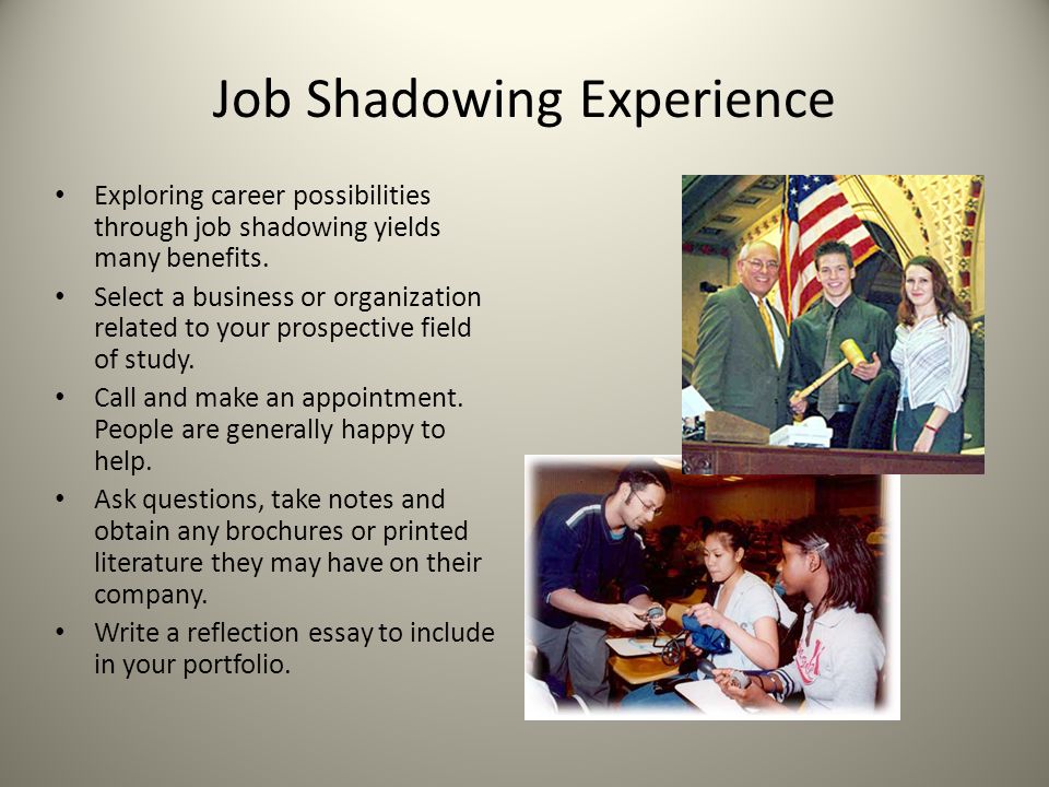 shadowing experience: what to write in AMCAS?
